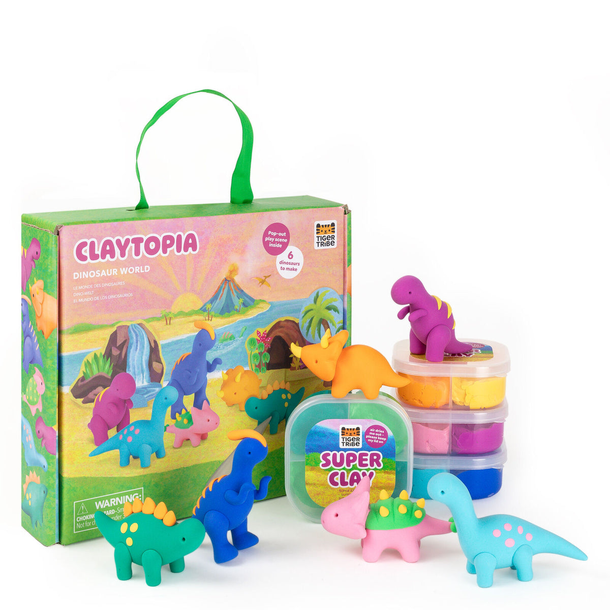Claytopia - Dinosaur World Regular price main image 0