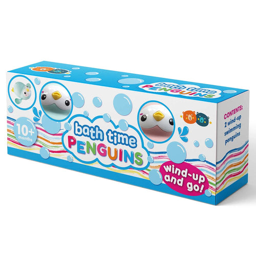 penguin bath toy box