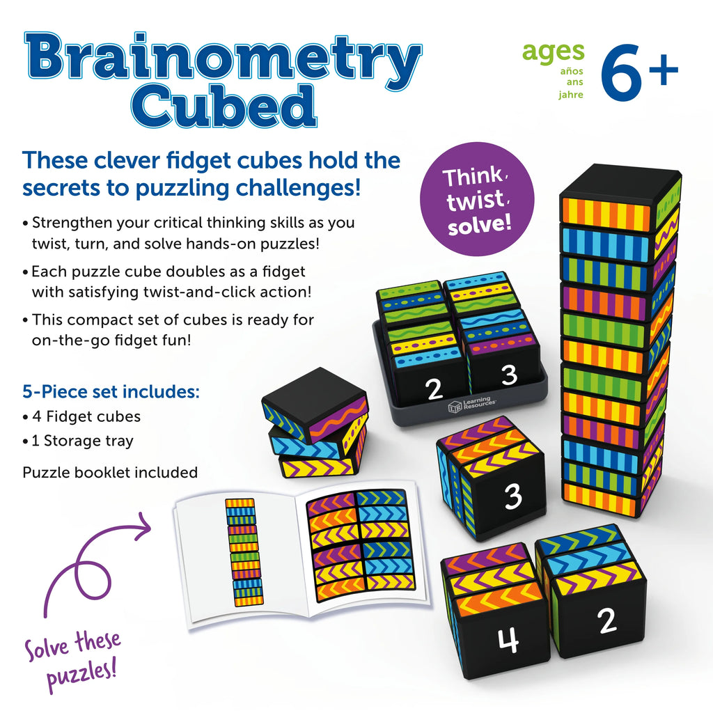 Brainometry Cubed – Hurley Burley Toys