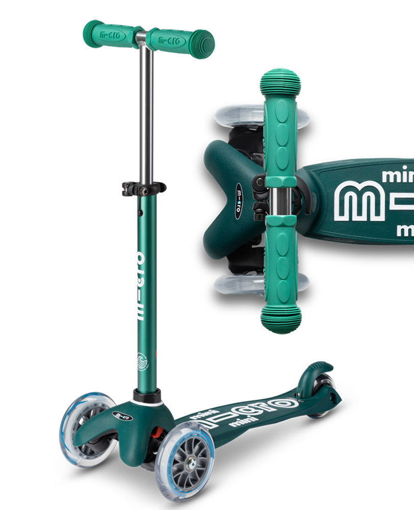 Mini Deluxe Micro Scooter ECO Deep Green – Hurley Burley Toys