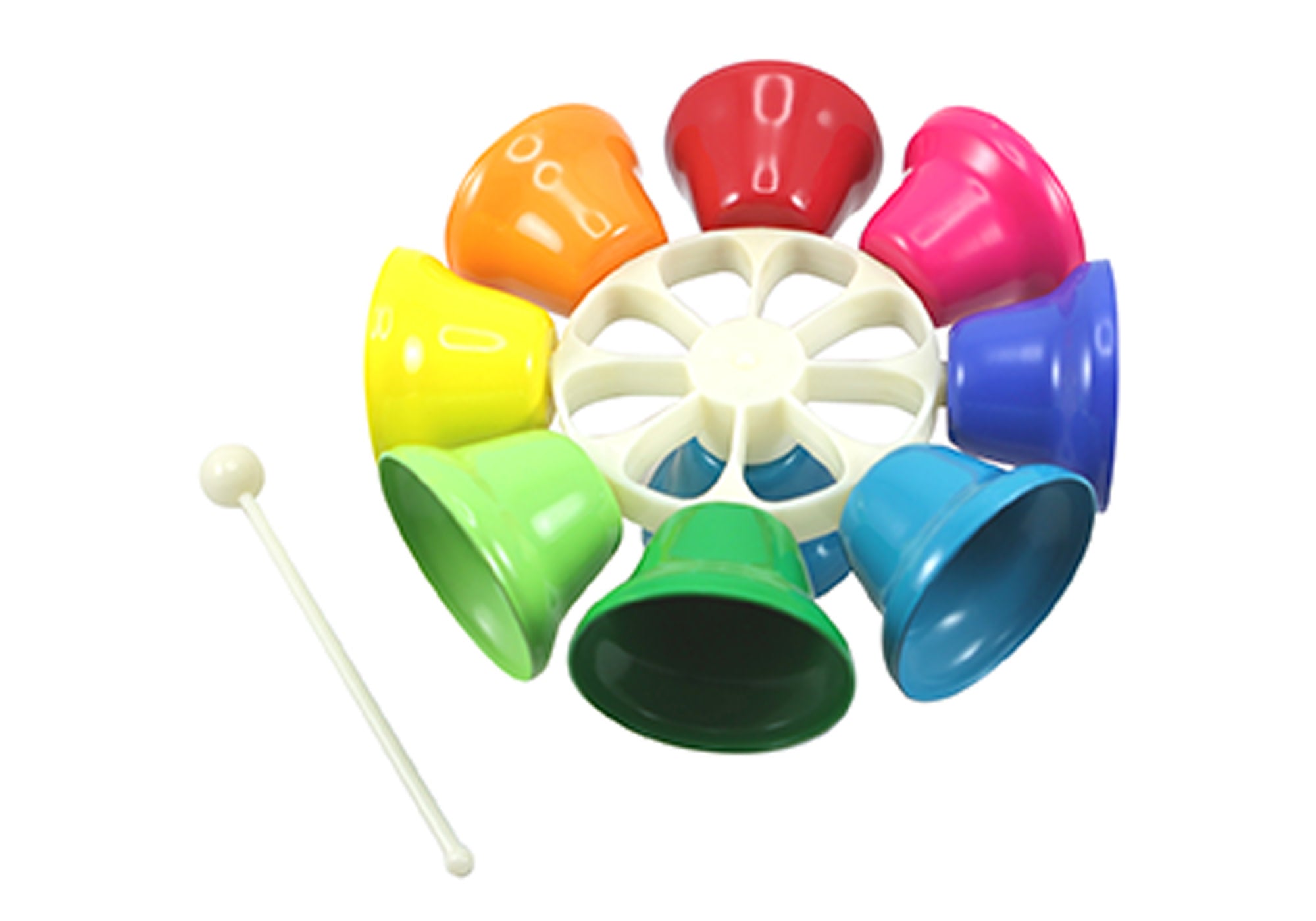 Fun Bell Rainbow Spinning Bells – Hurley Burley Toys