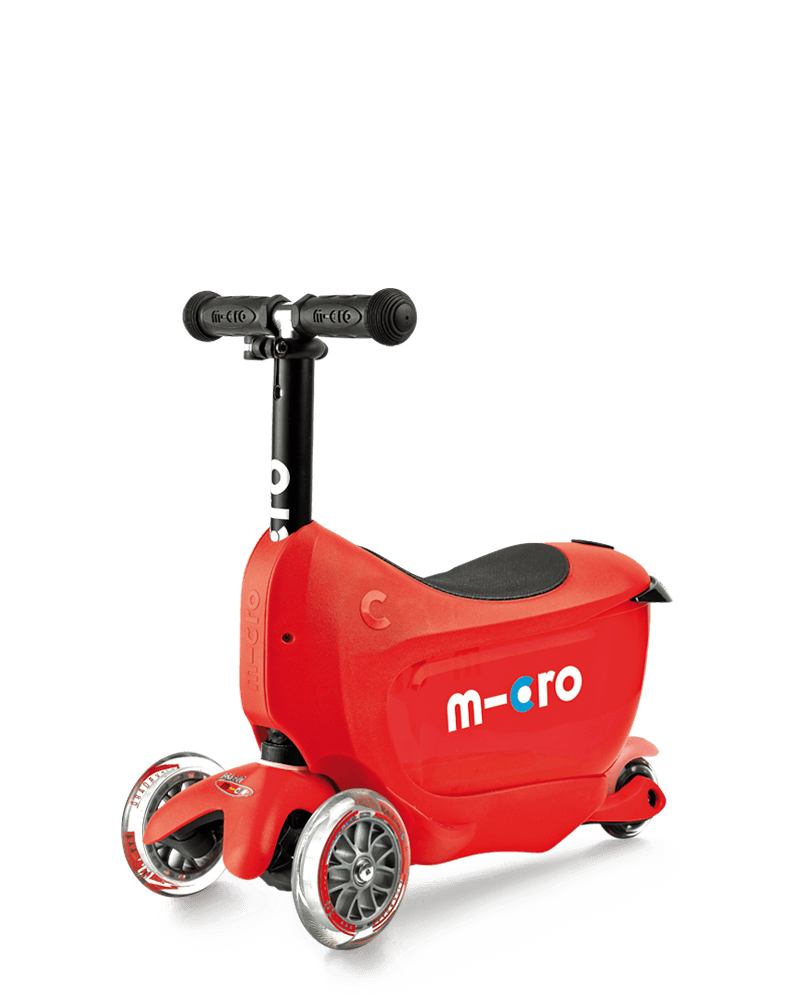 Micro Scooter Mini2Go Deluxe Red – Hurley Burley Toys